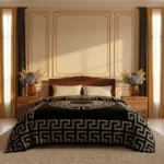 5KG Heavyweight Korean Embossed Blanket - Queen Size (200x240cm) - 2 Ply Thick Fleece for Ultimate Warmth (11.02 lbs)