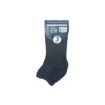 240 PAIRS CREW QUARTER SOCKS CHARCOAL SIZE (10-13) - Image 3