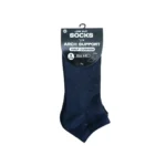 240 PAIRS LOW CUT SOCKS ARCH SUPPORT NAVY (MS-029) SIZE (9-11) - Image 4