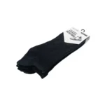 240 PAIRS LOW CUT SOCKS SOFT GROWTH BLACK (MS-025) SIZE (10-13) - Image 4