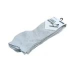 240 PAIRS LOW CUT SOCKS SOFT GROWTH GREY (MS-029) SIZE (9-11) - Image 4