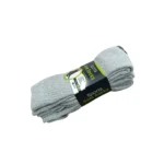 240 PAIRS CREW SPORT SOLE SOCKS GREY/BLACK (MS-016) SIZE (9-11) - Image 4