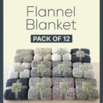 Super Soft Throw Flannel Blanket – Light Weight Blanket All Season Use (125X150) CM