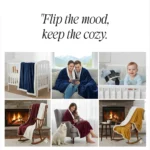 Throw Reversible Heavy Blanket – Ultra Soft Blanket All Season Use (125X150) CM - Image 4