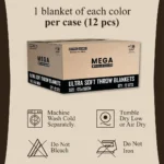 Super Soft Throw Bubble Fleece Blanket – Light Weight Blanket All Season Use (125X150) CM - Image 4