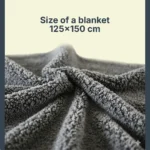 Super Soft Throw Flannel Blanket – Light Weight Blanket All Season Use (125X150) CM - Image 2