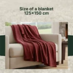 Chiporro Blanket  – Light Weight Blanket All Season Use (125X150) CM - Image 3