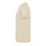 Soft Cotton Unisex T-Shirts Ecru – 72 PCS Wholesale Case - Image 3