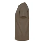 Soft Cotton Unisex T-Shirts Light Brown – 72 PCS Wholesale Case - Image 3