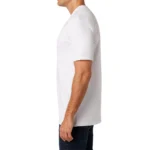 Men's Heavy Cotton T-shirt White 80 Pcs Assorted Sizes (S TO 2XL) Wholesale Case - Image 3
