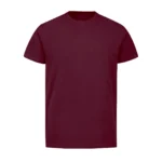 Soft Cotton Unisex T-Shirts Maroon – 72 PCS Assorted Sizes Wholesale Case - Image 2