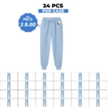 Unisex Premium Relaxed Sky Blue Trouser  – 24 PCS Case