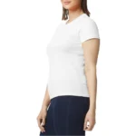 Soft Cotton Unisex T-Shirts White – 72 PCS Wholesale Case - Image 5