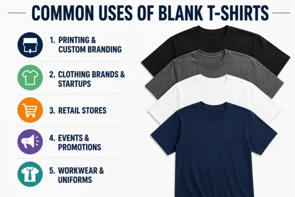Common Uses of Blank T-Shirts