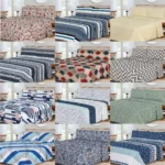 WHOLESALE 4 PCS PRINTED BEDSHEET SET (2800S) - BULK CASE WITH 12 UNIQUE DESIGNS